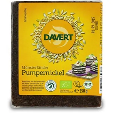 Pumpernikiel Bio 250 g Davert