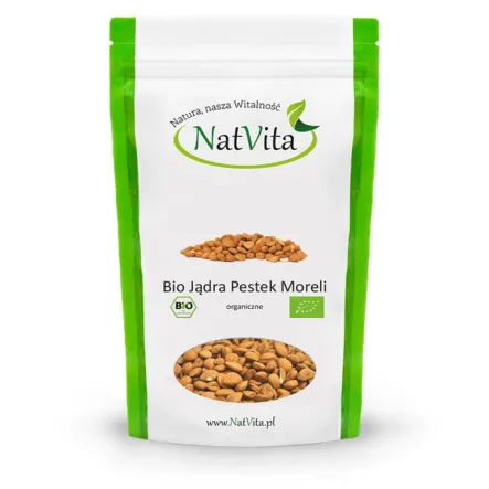 Bio Jądra Pestek Moreli 350 g Natvita
