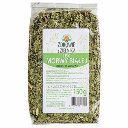 Morwa Biała Liść 150 g - Natura Wita