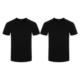 2 x Koszulka Męska Bambusowa T-SHIRT Czarna Rozmiar XL - Henderson
