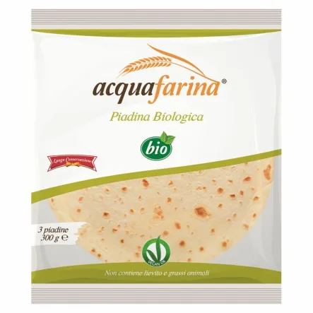 Piadina Tradycyjna Bio (3 x 100 g) 300 g - Alimenta - Przecena Krótka Data Minimalnej Trwałości