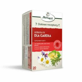 Herbatka DLA GARDŁA FIX 40 g (20x 2 g) - Herbapol Kraków