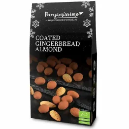 Migdały w Czekoladzie Piernikowej z Posypką Bezglutenowe Bio 60 g - Benjamissimo