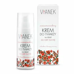 Przeciwzmarszczkowy Krem do Twarzy na Dzień Cera Sucha 50 ml - Vianek