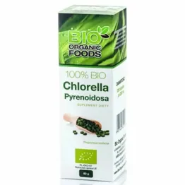 Bio Chlorella Pyrenoidosa 80 g (320 Tabletek) - Bio Organic Foods