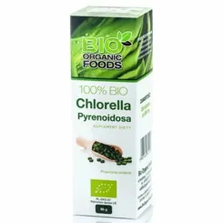 Bio Chlorella Pyrenoidosa 80 g (320 Tabletek) - Bio Organic Foods