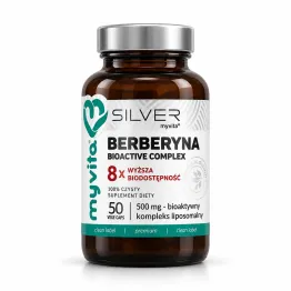 Berberyna Bioactive Complex Kompleks Liposomalny 500 mg 50 Kapsułek - MyVita Silver