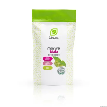 Morwa Biała Suszona 150g Intenson