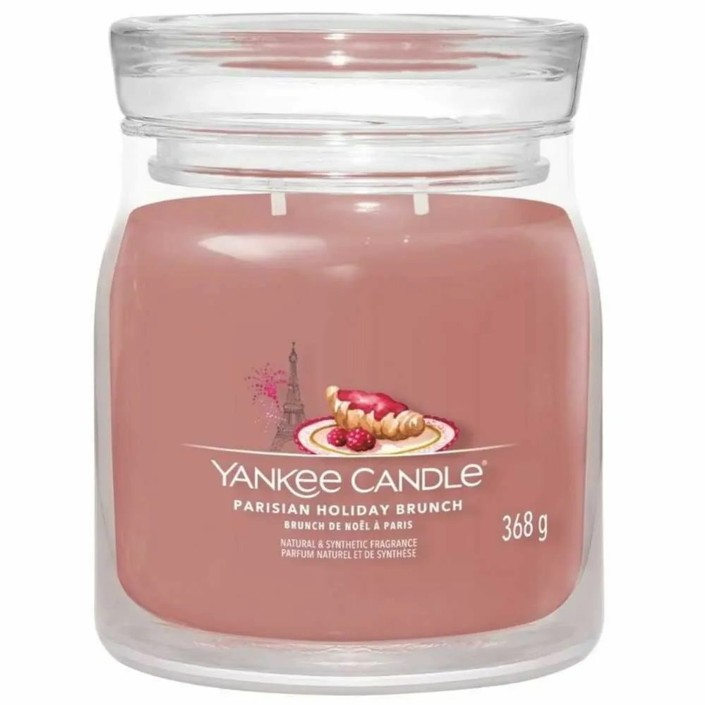 Świeca Średnia PARISIAN HOLIDAY BRUNCH - Wosk Sojowy 368 g - Yankee Candle