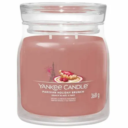 Świeca Średnia PARISIAN HOLIDAY BRUNCH - Wosk Sojowy 368 g - Yankee Candle