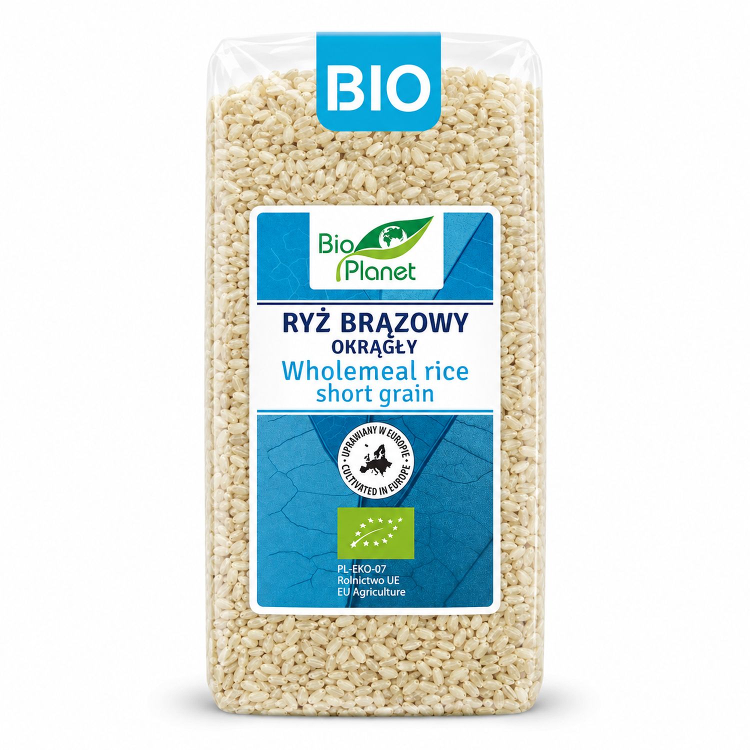 Ryż Brązowy Okrągły Bio 500 g - Bio Planet