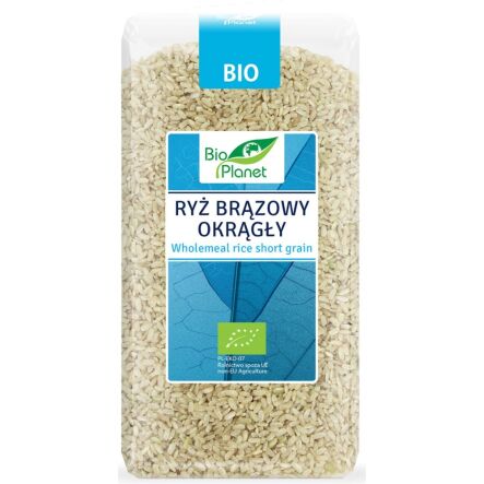 Ryż Brązowy Okrągły Bio 500 G - Bio Planet