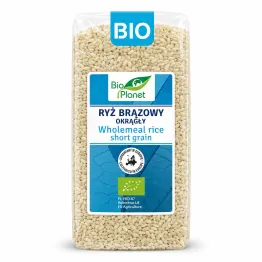 Ryż Brązowy Okrągły Bio 500 g - Bio Planet