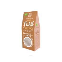 Flax Crackers z Pomidorami i Papryką Bio 90 g Diet Food