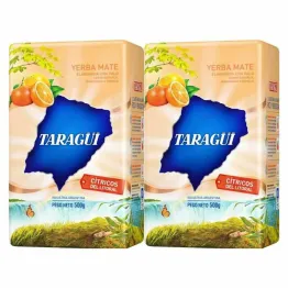 Yerba Mate Taragui Citricos Del Litoral 1 kg (2 x 500 g)