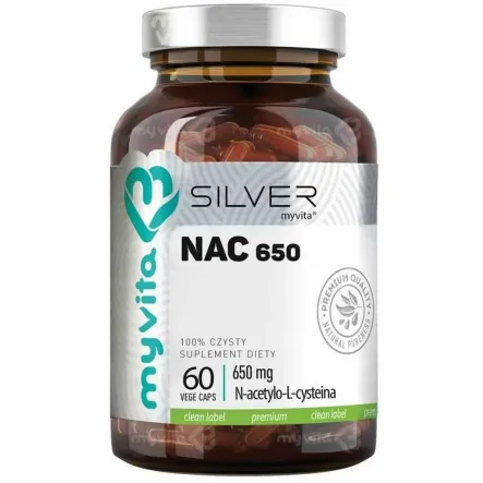 Silver Pure NAC 60 Kapsułek - MyVita