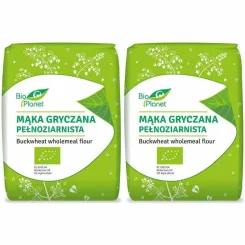 2 x Mąka Gryczana Pełnoziarnista Bio 1 kg - Bio Planet