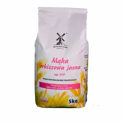 Mąka Orkiszowa Jasna Typ 650 5 kg Młyn Kopytowa