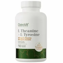 L-Teanina+ L-Tyrozyna 90 Kapsułek Vege - OstroVit