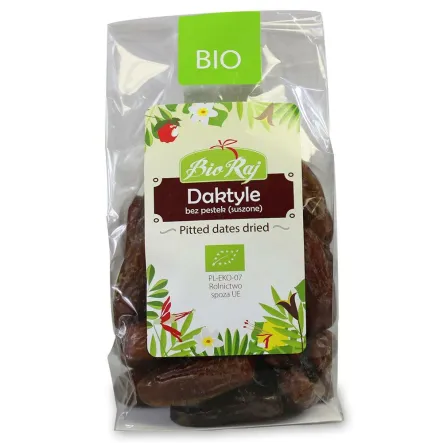Daktyle Bez Pestek Suszone Bio 250 g - Bio Raj