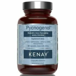 Pycnogenol® Ekstrakt z Kory Francuskiej Sosny Morskiej 60 Kapsułek - Kenay