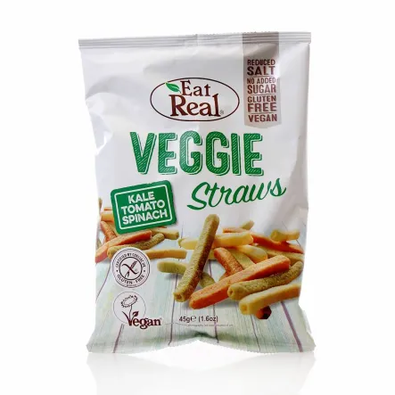 Paluszki Ziemniaczane z Warzywami 45 g Eat Real