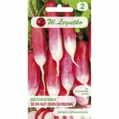 Rzodkiewka De Dix-Huit Jours (18 Dniowa) Nasiona 7,5 g - Legutko
