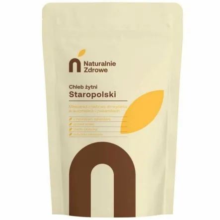 Mieszanka Chlebowa Chleb Żytni STAROPOLSKI 500 g - Naturalnie Zdrowe