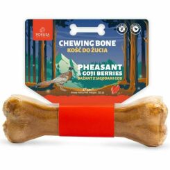 Kość do Żucia Bażant & Jagody Goji 115 g (17 cm) - Pokusa