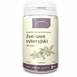 Żeń-Szeń Syberyjski 60 Kapsułek - Nanga