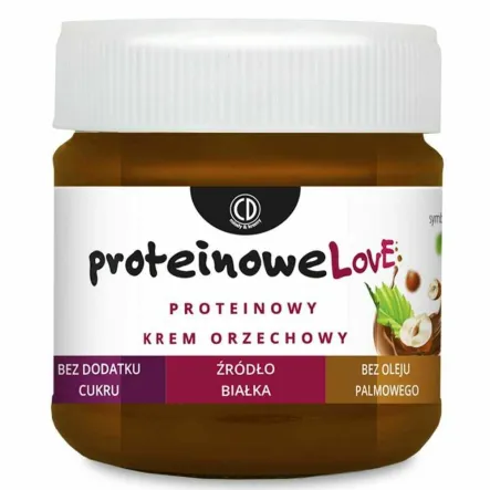 Proteinowy Krem Orzechowy 200 g - ProteinoweLOVE