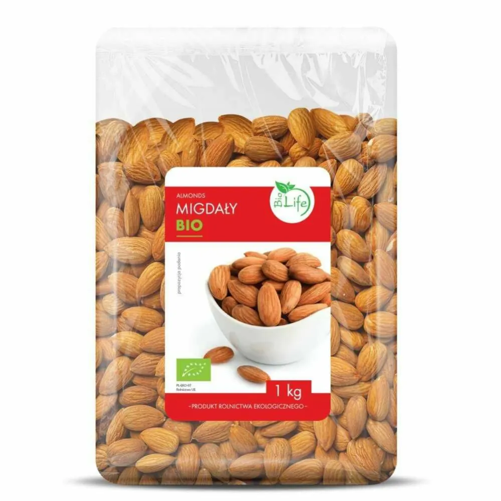 Migdały Bio 1 kg - BioLife