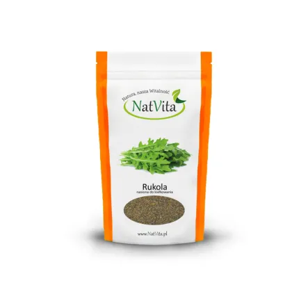 Kiełki Rukola 200 g Natvita - Przecena Krótka Data Minimalnej Trwałości
