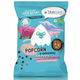 Popcorn z Niebieskiej Kukurydzy z Olejem Kokosowym i Solą Bio 50 g - Bluecorn