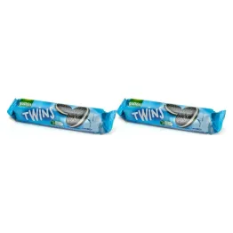 2 x Twins Markizy Kakaowe z Kremem Bez Dodatku Cukru 147 g - Gullon