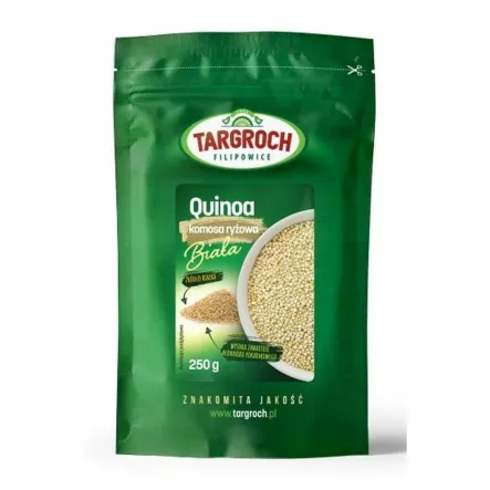 Quinoa Komosa Ryżowa Biała 250 g - Targroch - Przecena Krótka Data Minimalnej Trwałości