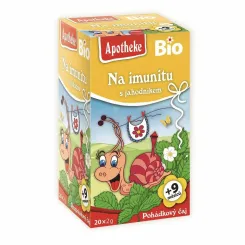 Herbatka Dla Dzieci na Odporność Truskawka Bio 40 g (20x 2 g) - Apotheke