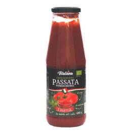 Passata Pomidorowa z Bazylią Bio 680 g - NaturAvena