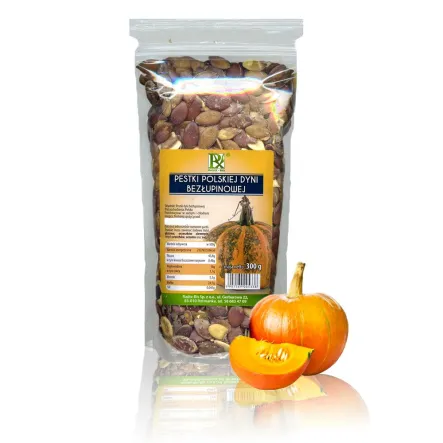 Pestki Dyni Łuskane 300 g - Radix-Bis - Wyprzedaż