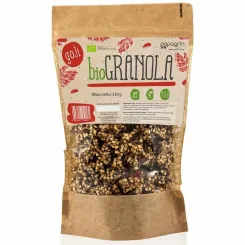 Granola z Goji Bezglutenowa Bez Dodatku Cukru Bio 320 g - Papagrin