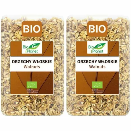 2 x Orzechy Włoskie Bio 1 kg - Bio Planet