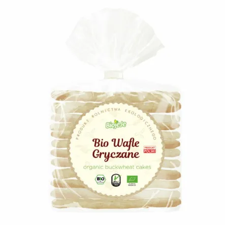 Wafle Gryczane Bio 60 g - Biojeje - Przecena Krótka Data Minimalnej Trwałości