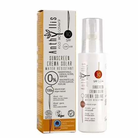 Bio Krem Przeciwsłoneczny SPF 30 A+++ dla Dzieci i Dorosłych 100 ml - Anthyllis