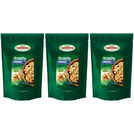 3 x Orzechy Włoskie Łuskane 1 kg - Targroch