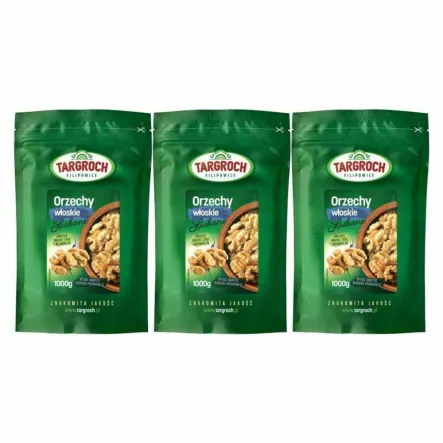 3 x Orzechy Włoskie Łuszczone 1 kg - Targroch