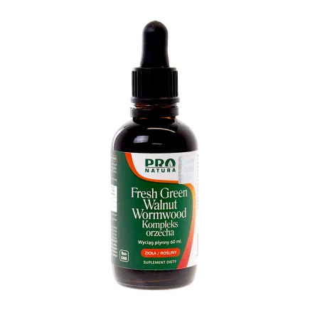 Fresh Green Walnut Kompleks Orzecha 60 ml Pro Natura