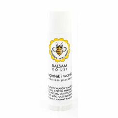Balsam do Ust Nagietek i Wanilia 4,5 ml - Miodowa Mydlarnia