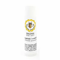 Balsam do Ust Nagietek i Wanilia 4,5 ml - Miodowa Mydlarnia