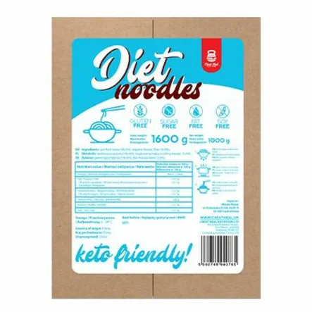 Makaron Konjac Diet Noodle 1,6 kg (1 kg) - Cheat Meal (data: 05.11.2025)