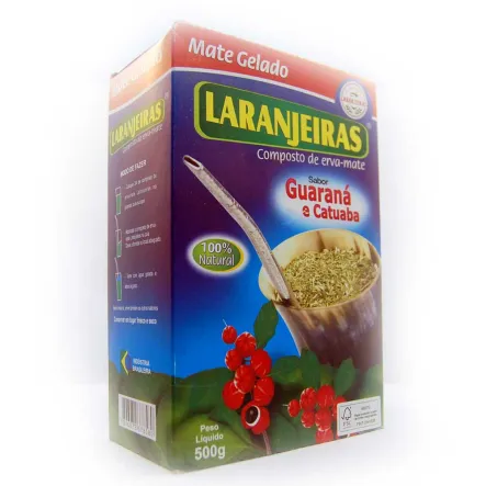 Yerba Mate Laranjeiras Guarana I Catuaba 500 G